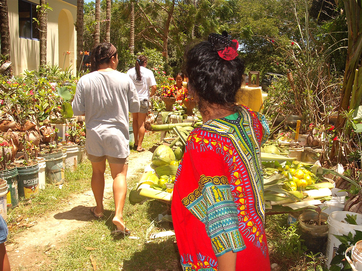 Marie Smith Visit to Saipan 2011